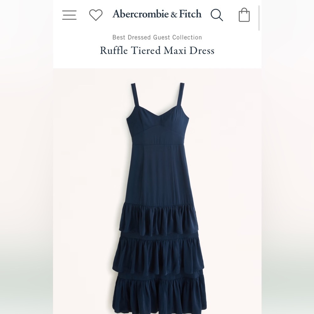 Best dressed collection. Perfect condition, navy blue dress